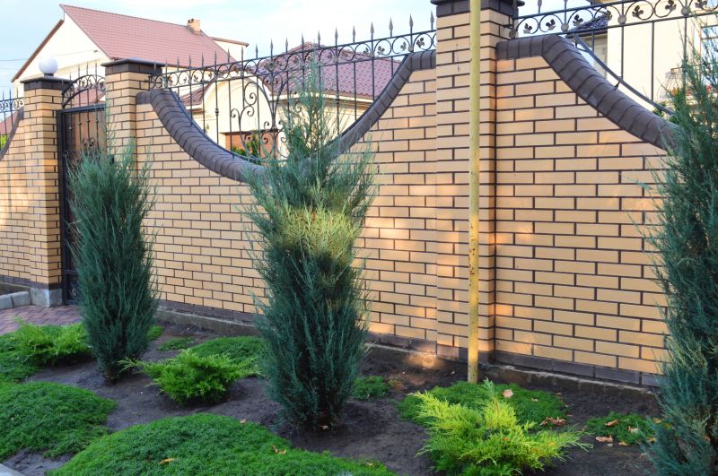 Brick Fence Installation in Norwalk, CT